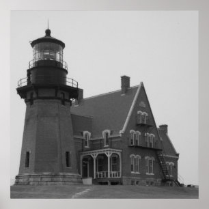 Poster Block Island Southeast Light