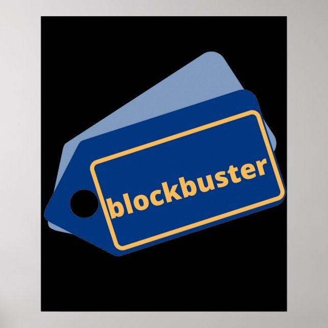 Poster Blockbuster (Devant)