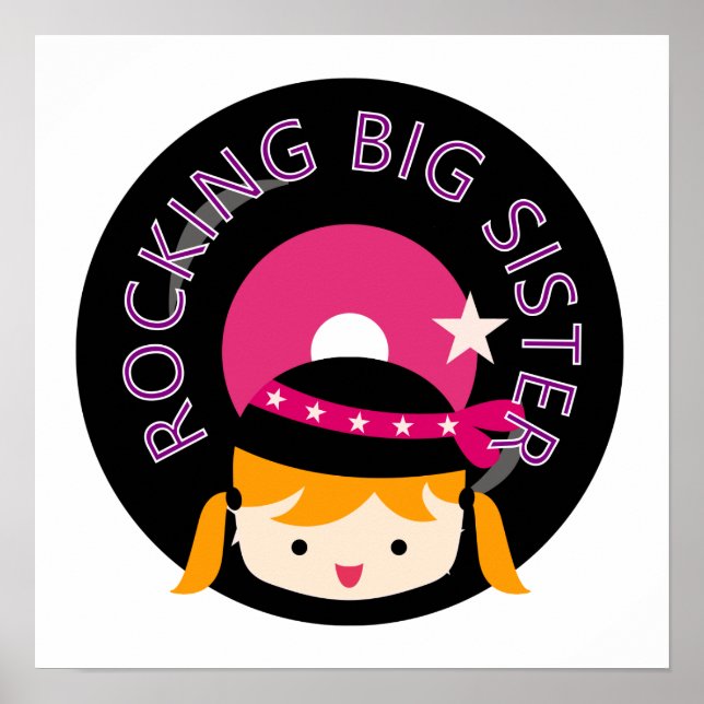 Poster Blond Rocking Big Sister (Devant)