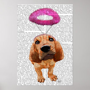 Poster Bloodhof Avec Halo Rose Angélique