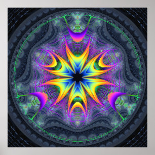 Poster 'Bloom du cycle de vie'