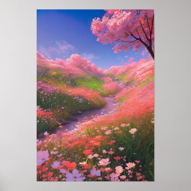 Poster Blossom Hill (Devant)