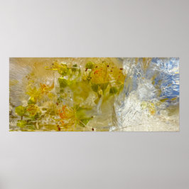 Poster Blossoms glacés