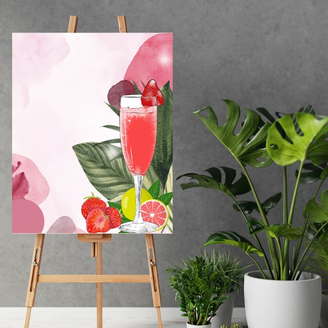 Poster Blu Créez votre propre bulle Brunch Mimosa (Créateur téléchargé)