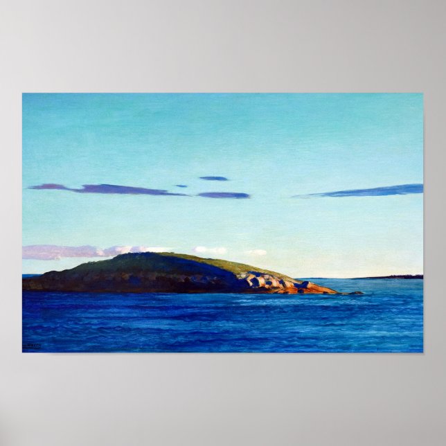 Poster Blubber Island, Maine par Newell Convers Wyeth (Devant)