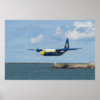 Poster Blue Angels Fat Albert low décollage