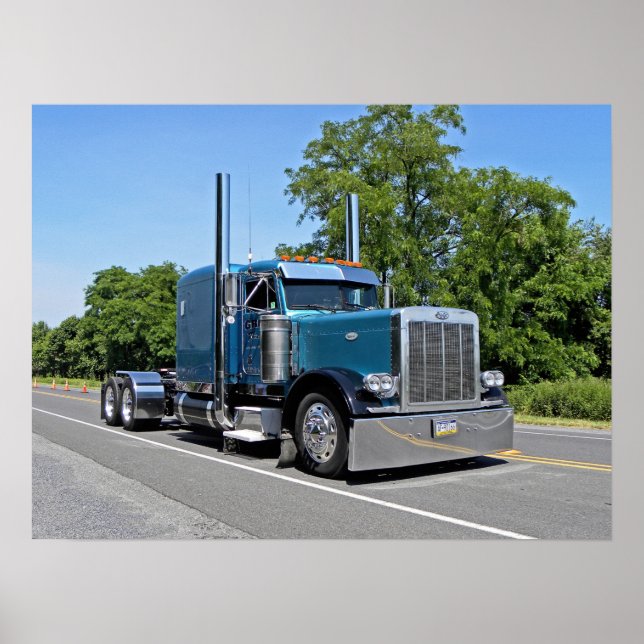 Poster Blue Flattop 379 (Devant)