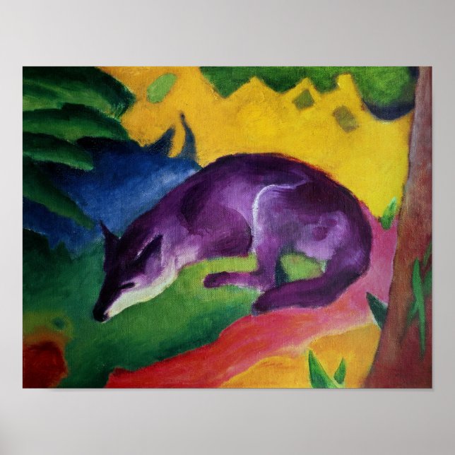 Poster Blue Fox, 1911 (Devant)