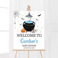 Blue Ghost Halloween Baby brasse Bienvenue