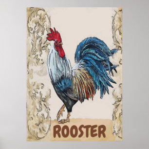 Poster Blue Hens, Modifier l'affiche de texte