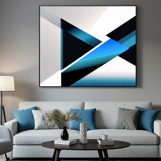 Poster Blue Intersection (Créateur téléchargé)