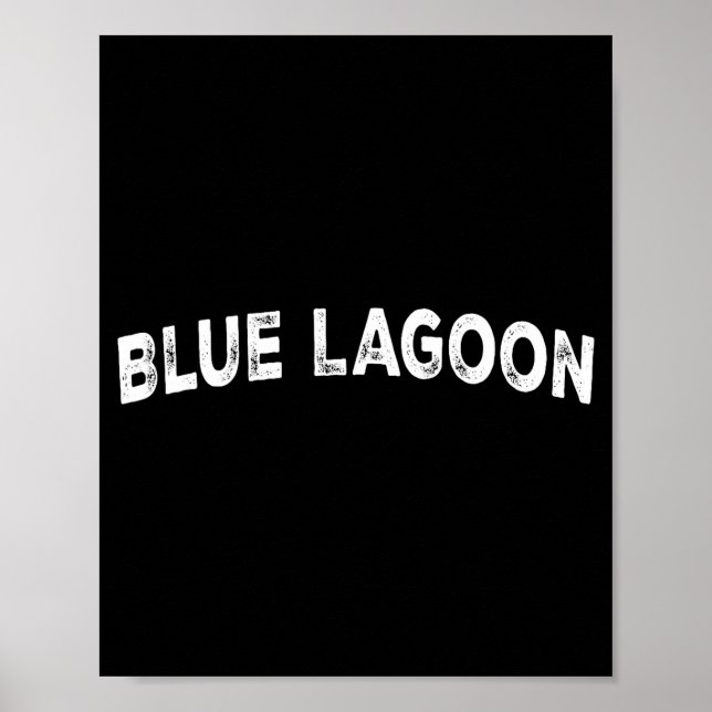 Poster Blue Lagoon  (Devant)