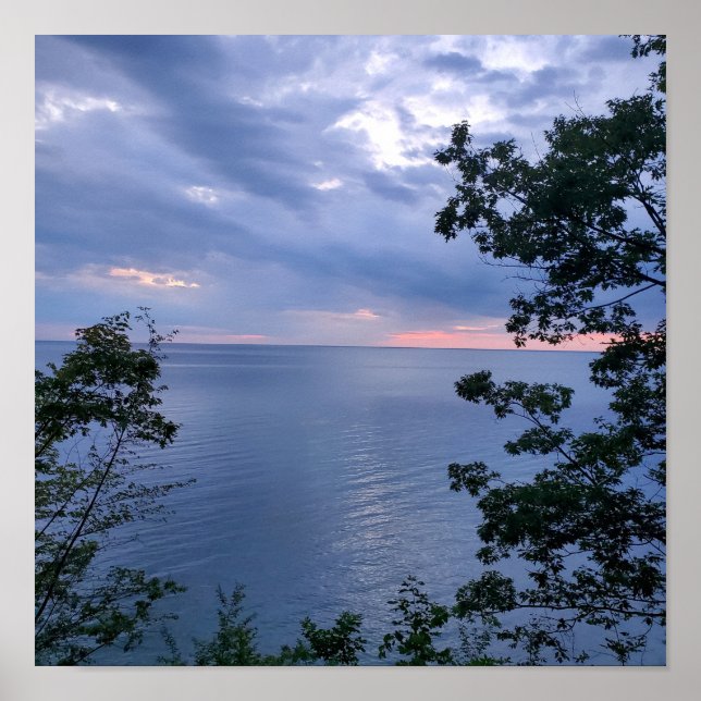 Poster Blue Lake (Devant)