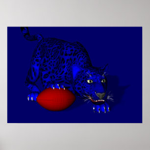 Poster Blue Panther