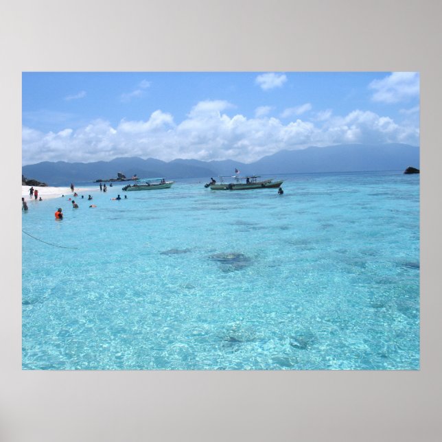 Poster Blue Paradise (Devant)