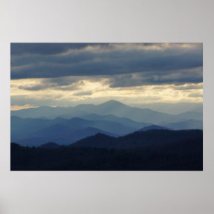Poster Blue Ridge Mountains