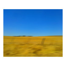 Blue Sky Paysage Abstrait Imprimer