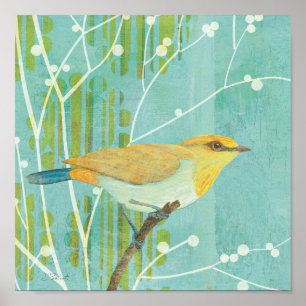 Poster Blue Sky Songbird