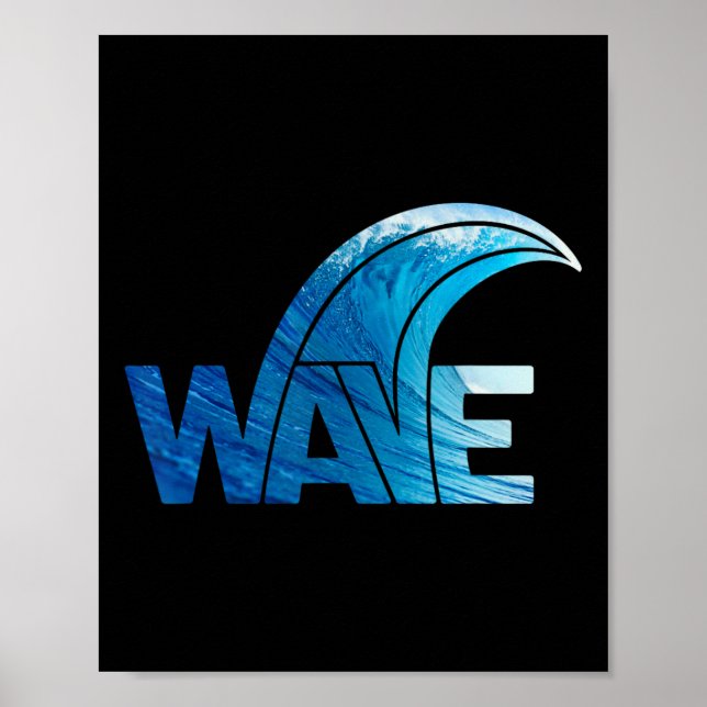 Poster Blue Wave Vote Democratic President Resist Trump  (Devant)