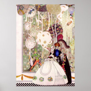 Poster Bluebeard de Kay Nielsen