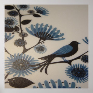 POSTER BLUEBIRD