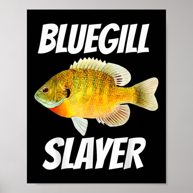 Poster Bluegill Slayer Fishing  (Devant)