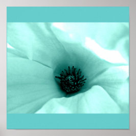 Poster-Blume-gestrichene Blume 4 Poster