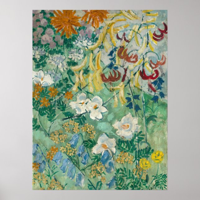 Poster Blumen | August Babberger (Devant)