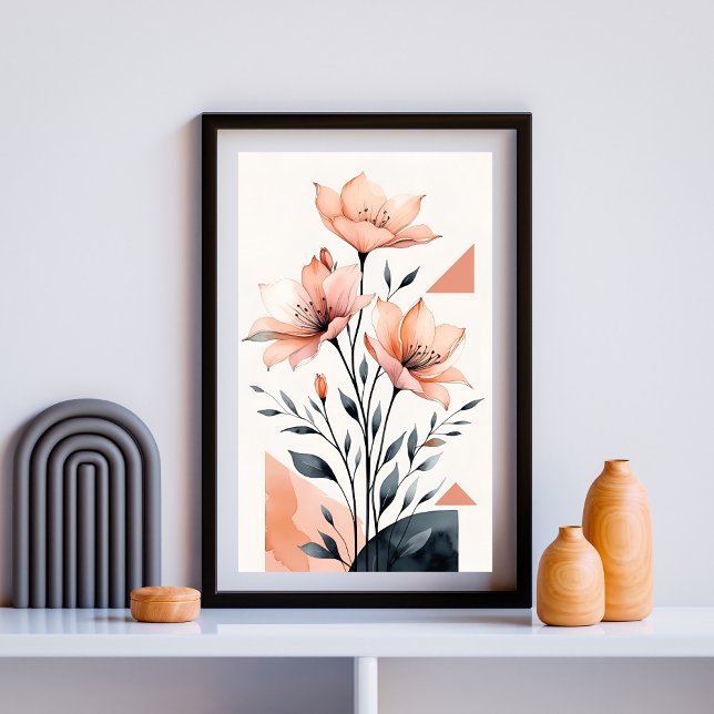 Poster Blush & Ink Botaniques (Créateur téléchargé)