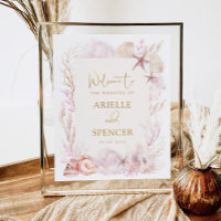 Blush Lavender Under the Sea Beach Mariage Bienven