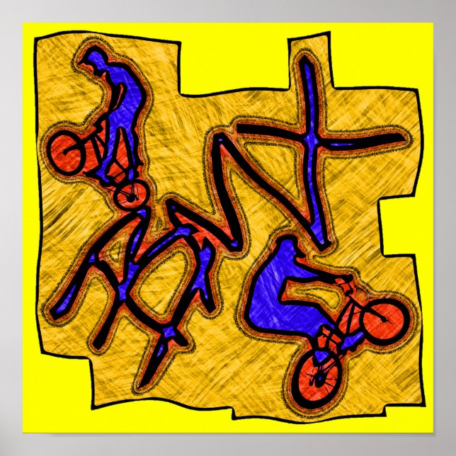 POSTER BMX (Devant)