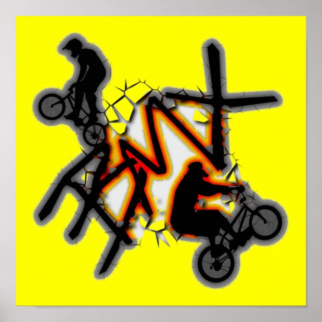 POSTER BMX (Devant)