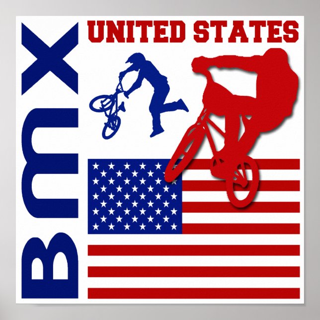 Poster BMX États-Unis (Devant)
