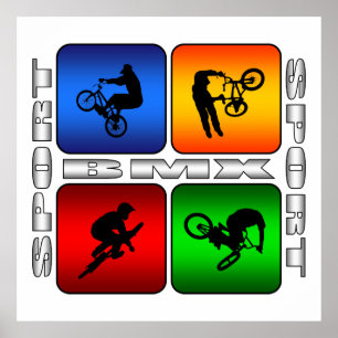 Poster BMX spectaculaire