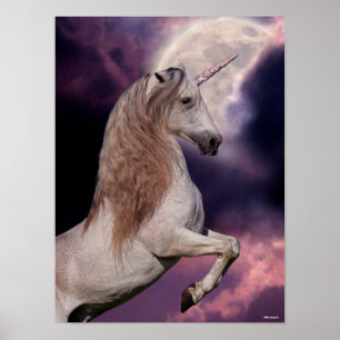 Poster Bob Langrish   Élevage de licorne grise