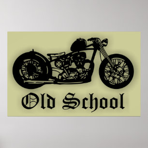 Poster Bobber de vieille école