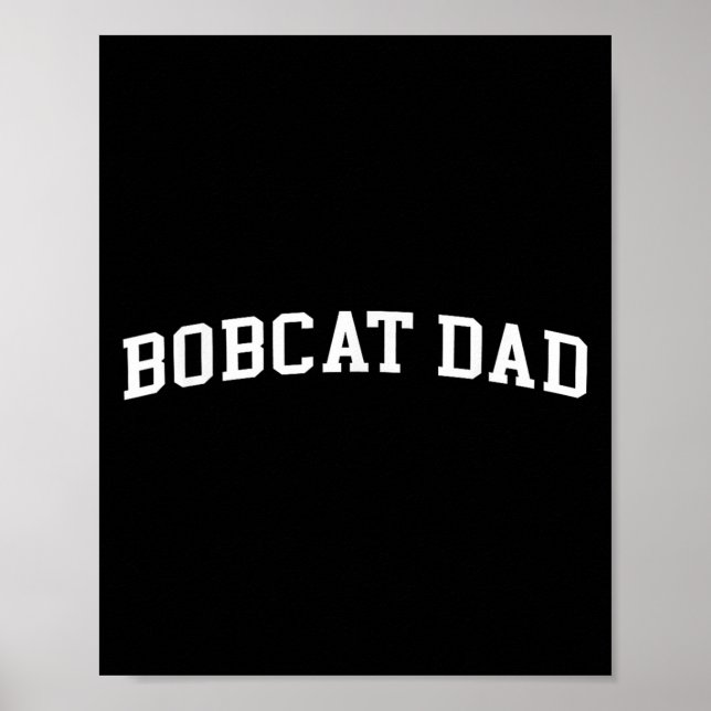 Poster Bobcat Papa (Devant)