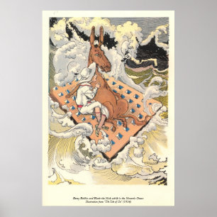 Poster Bobine et Hank de Betsy la mule à la dérive