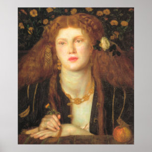 Poster Bocca Baciata - Dante Gabriel Rossetti