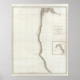 Poster Bodega Bay California à Cape Lookout Oregon