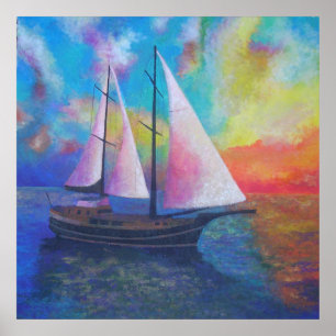 Poster Bodrum Turquoise Coast Gulet Cruise