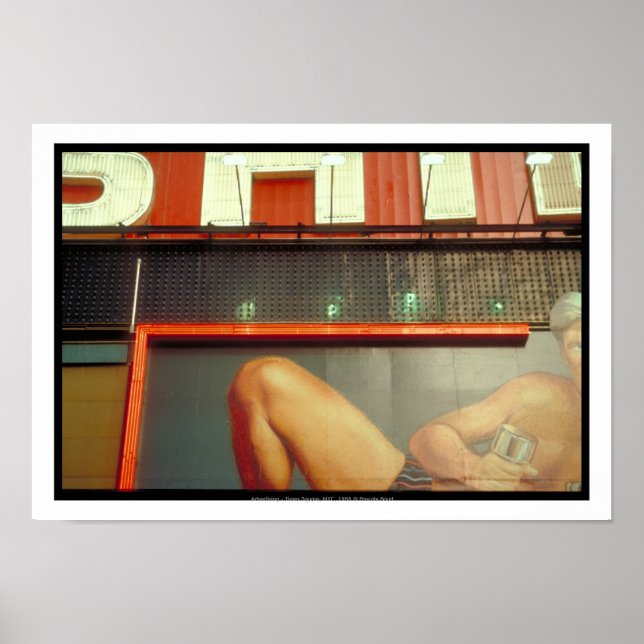 Poster Bodybuilding Fitness Publicité Temps Carré NYC P (Devant)