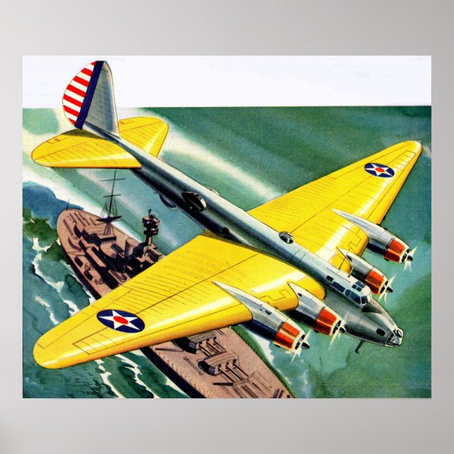 Poster Boeing 915 1939 (Devant)