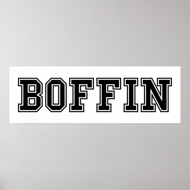 POSTER BOFFIN (Devant)