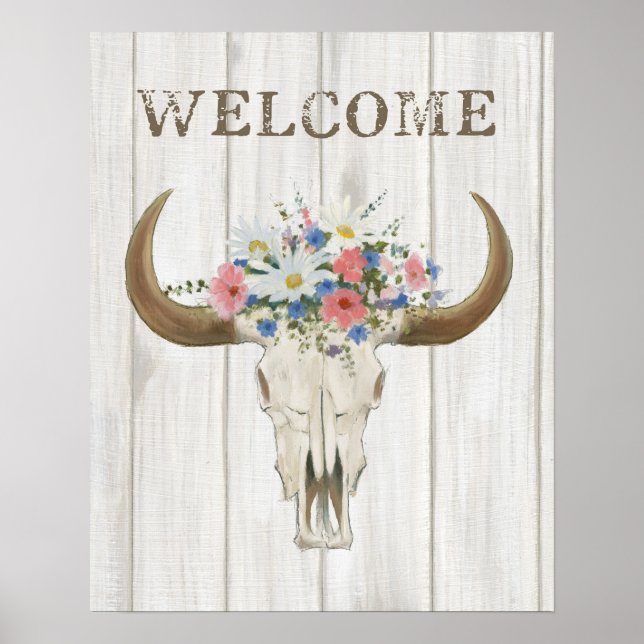 Poster Bohemian Rising II Bienvenue (Devant)