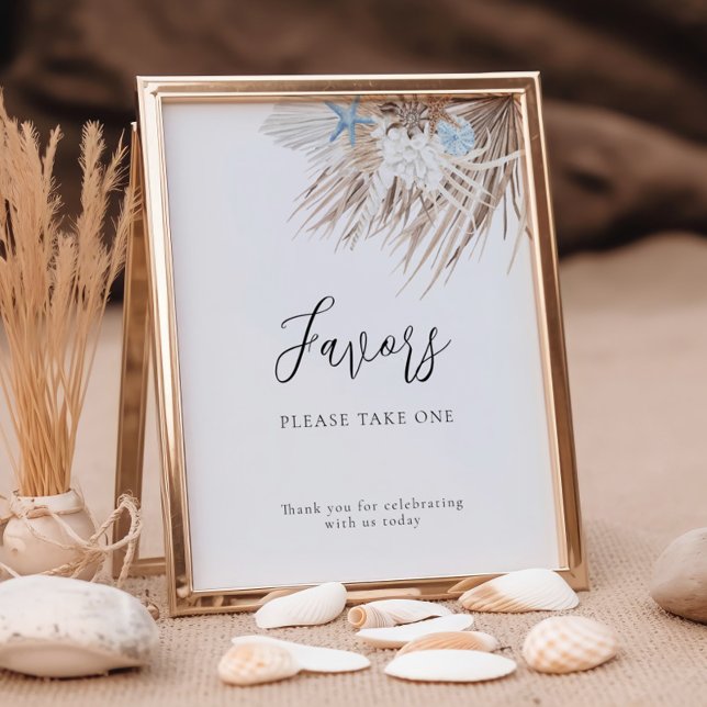 Poster Boho Beach Favors (Créateur téléchargé)
