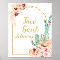 Boho Cactus Taco à propos de délicieux