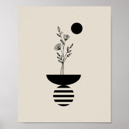 Poster Boho Elegant Flower