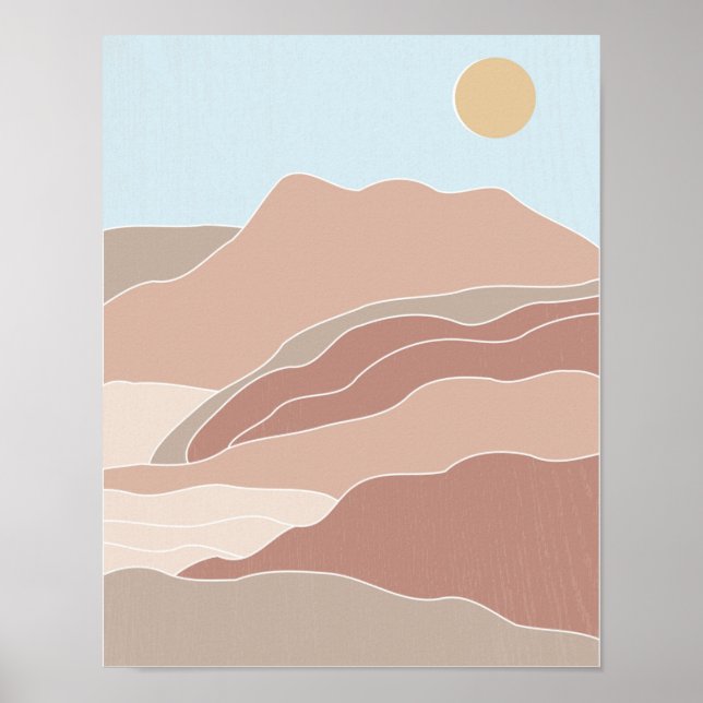 Poster Boho Poster, Boho Art Print, Boho Wall Art (Devant)