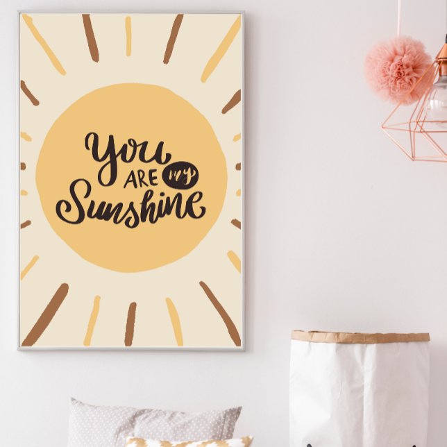 Poster Boho Sunshine Nursery Wall Art (Créateur téléchargé)